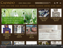 Tablet Screenshot of calvado.com